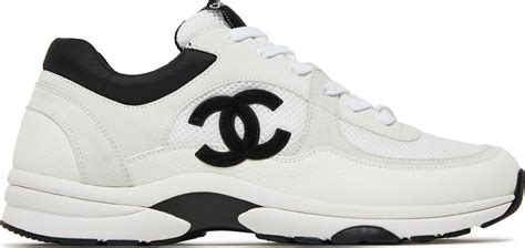 chanel sneakers zwart witte zool|Chanel shoes canada.